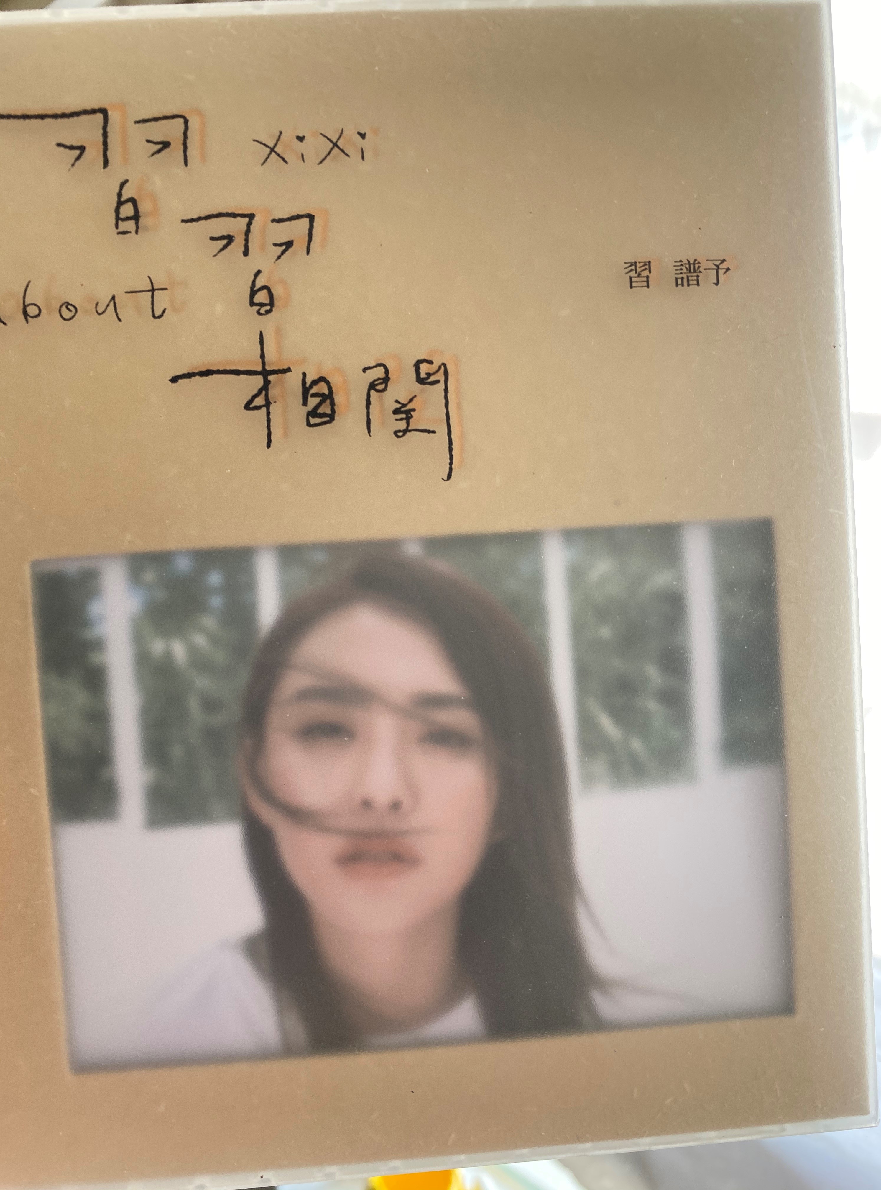 介紹習譜予首張專輯