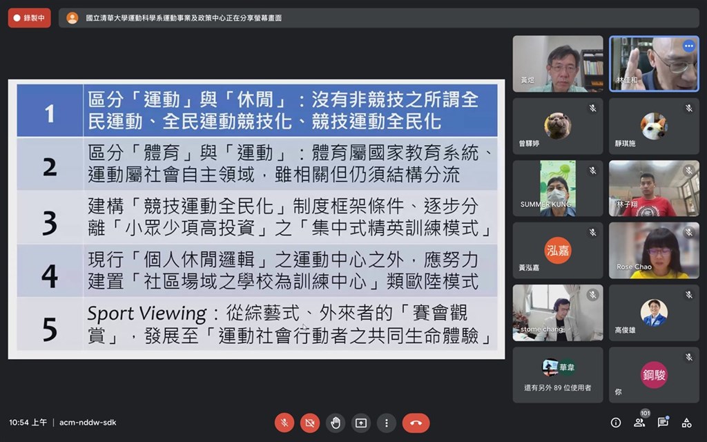 台灣體育運動產業未來