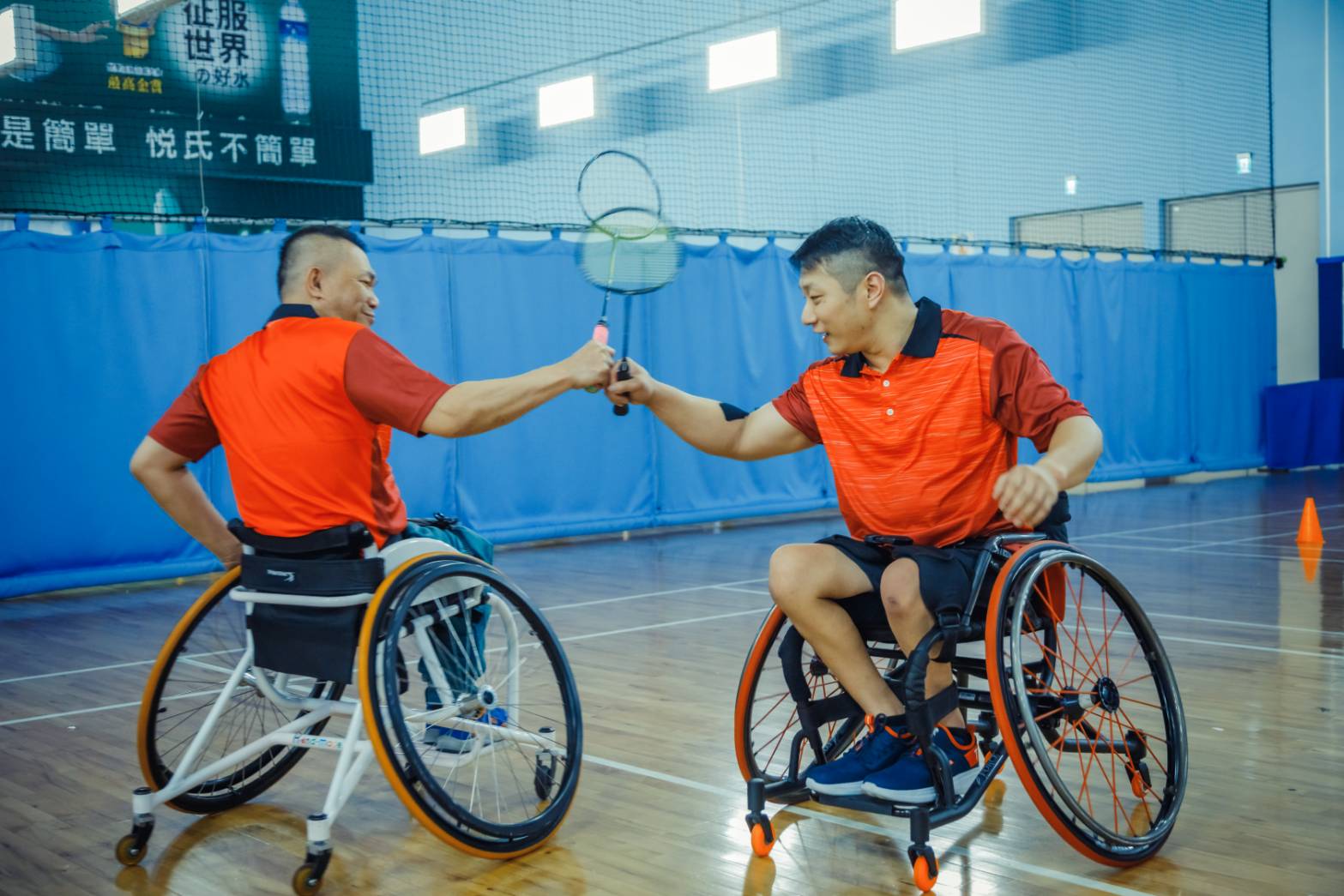 王柏翔幾乎喜愛輪椅上所有運動