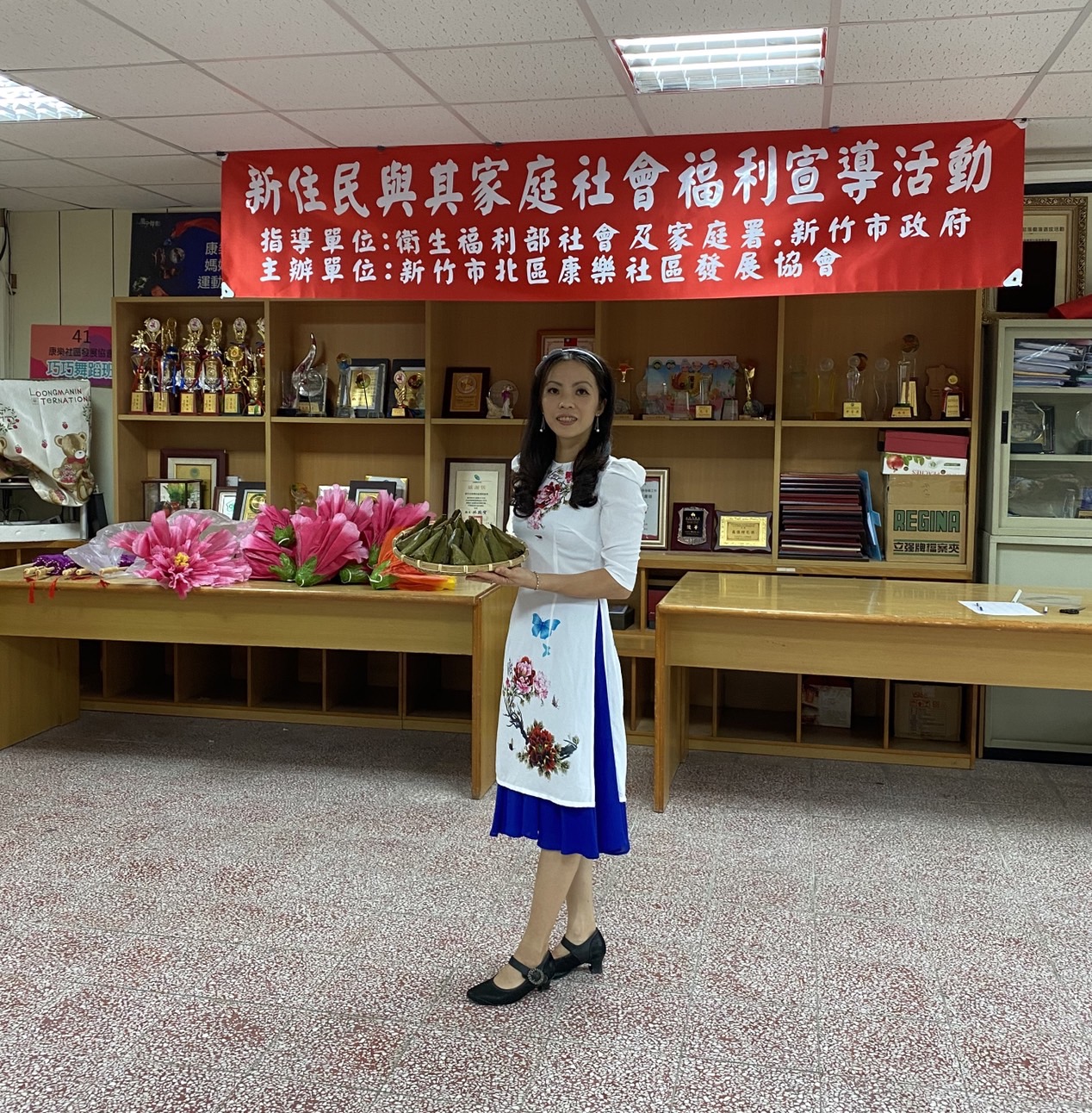 為母則強，與愛同行的越南新住民黎金娟，研發新口味的水晶果凍粽
