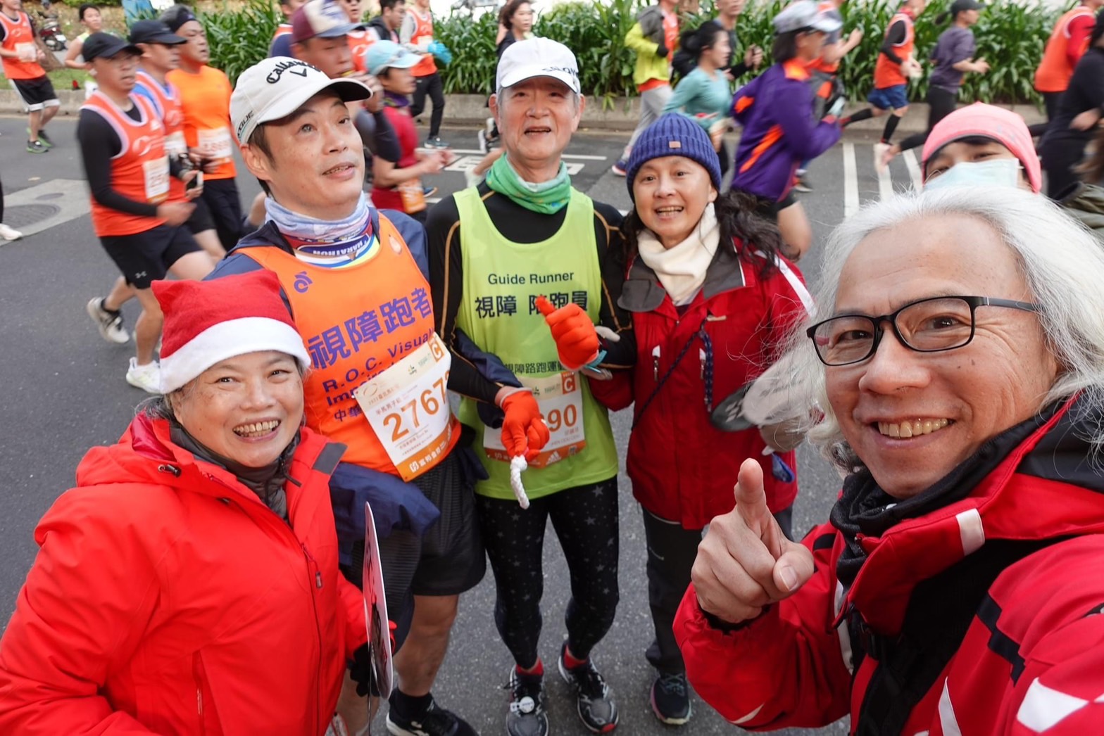從視障路跑到幸福的美滿家庭