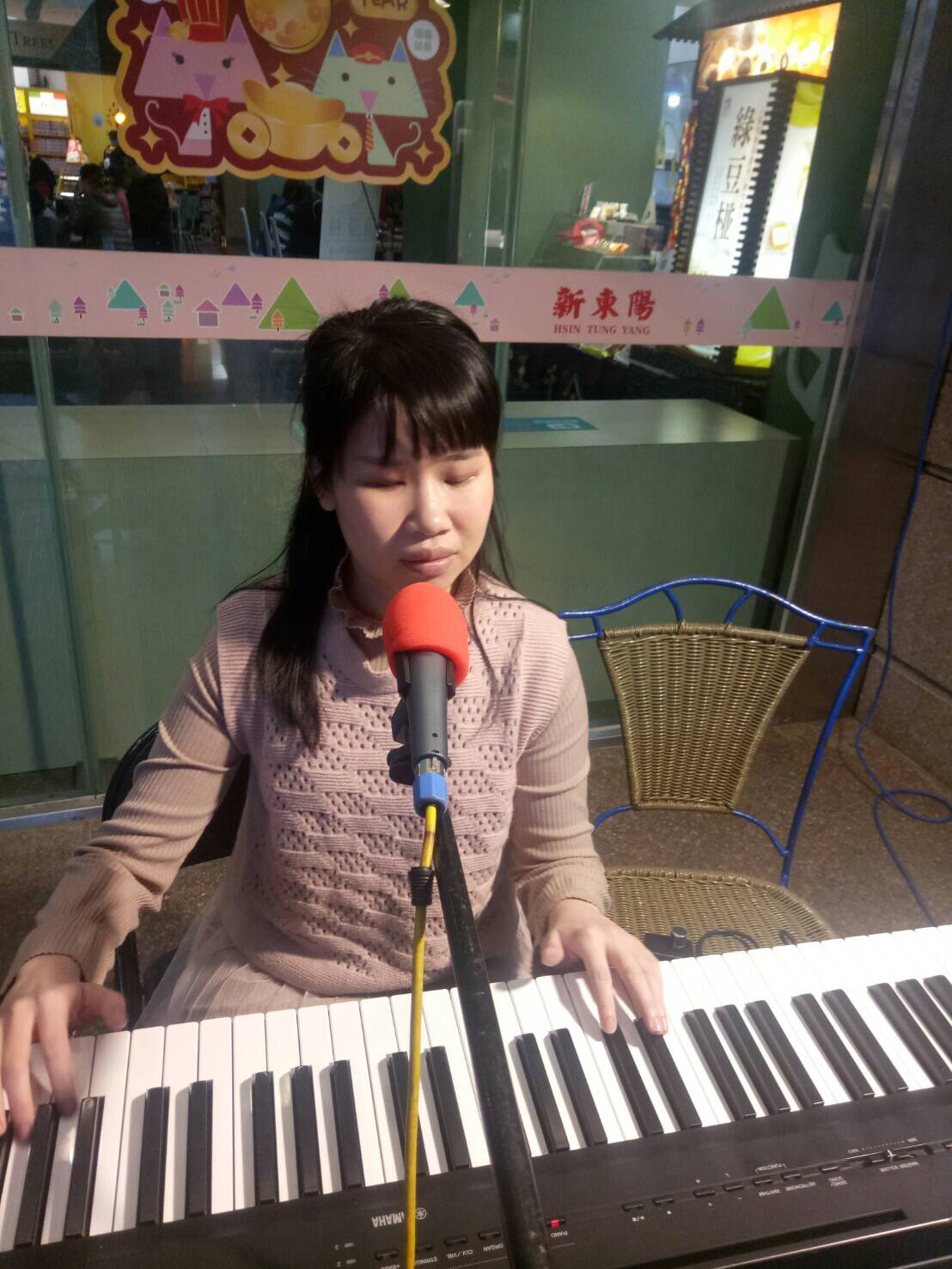 眼盲心不盲，楊玉凡用心唱歌給你聽