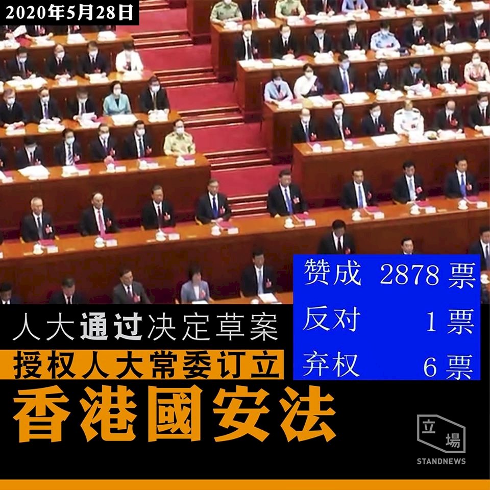 《港版國安法》過了 中國盤算下一步