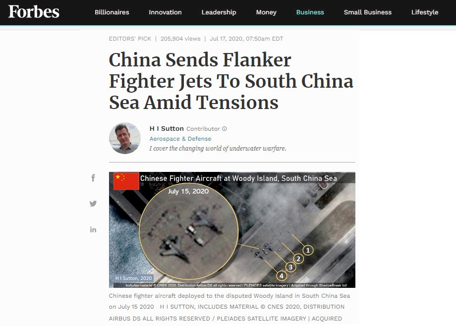 中美恐怕在南海爆發衝突