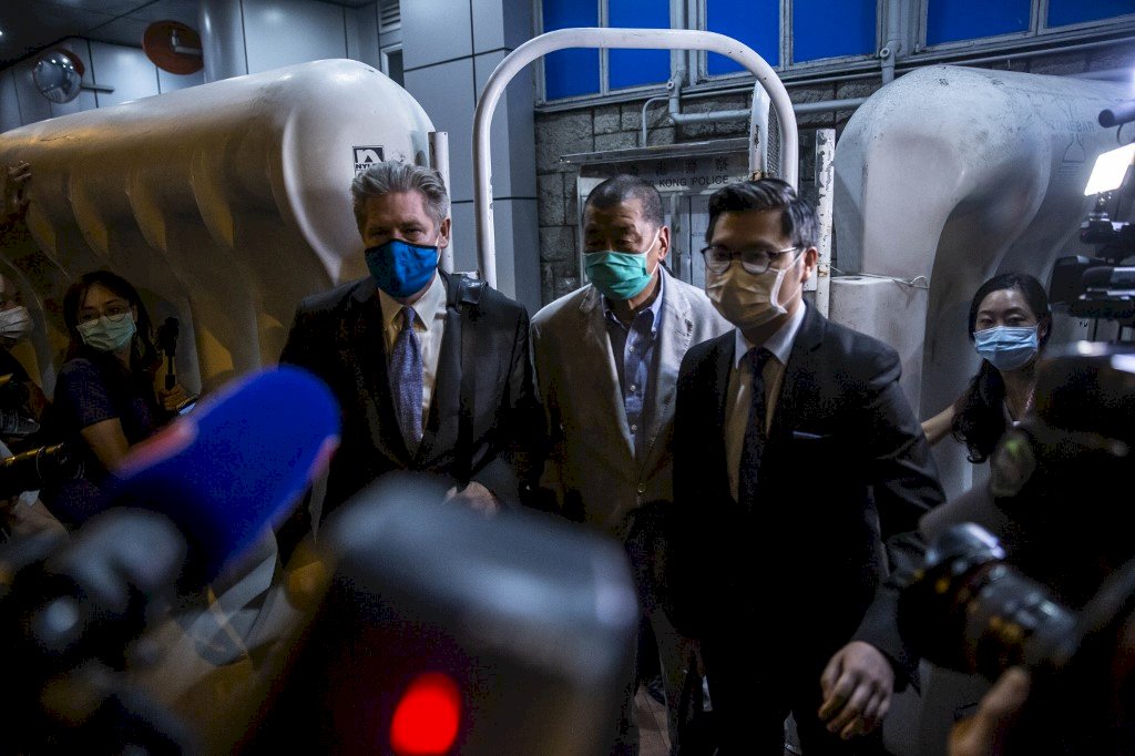 香港抓捕黎智英的後續影響