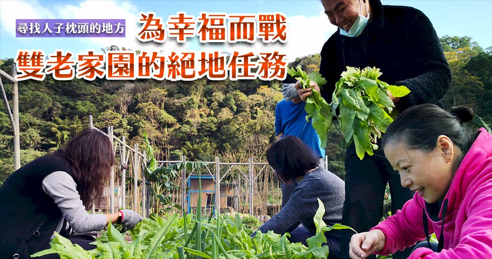 ◎尋找人子枕頭的地方系列三／為幸福而戰 雙老家園的絕地任務