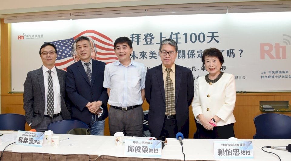 拜登定調美中台關係 友台、圍堵中國愈見清晰