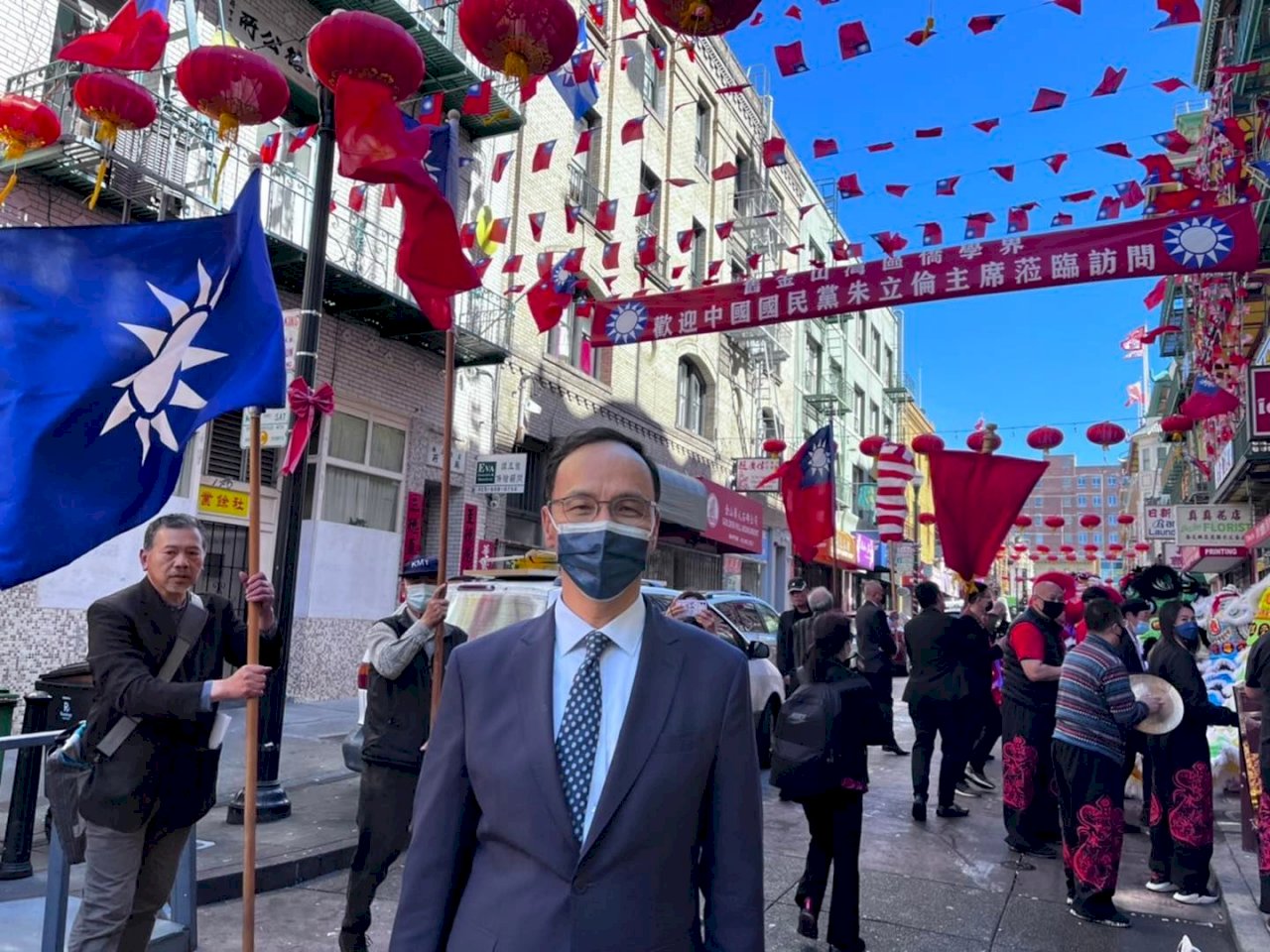 國民黨主席朱立倫訪美面面觀
