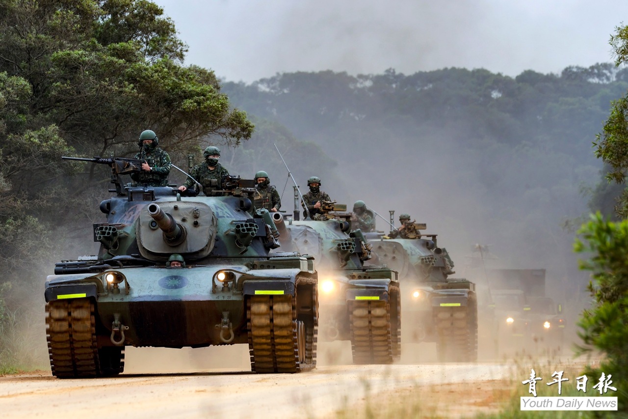 ◎面對軍演恫嚇不斷，台灣人民只能團結向前！