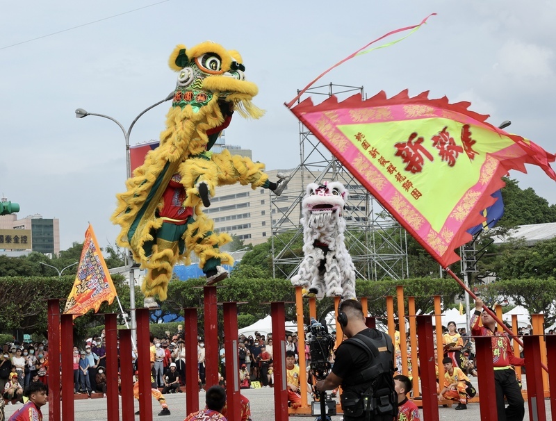 ◎獅吼震雲端 群獅護臺灣！8支頂尖舞獅團隊齊聚盛會，國慶日凱道現身！