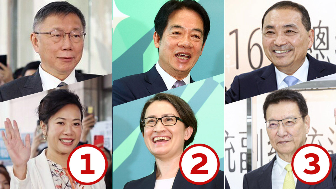 三黨搶總統大位 選戰攻防策略力爭這些票