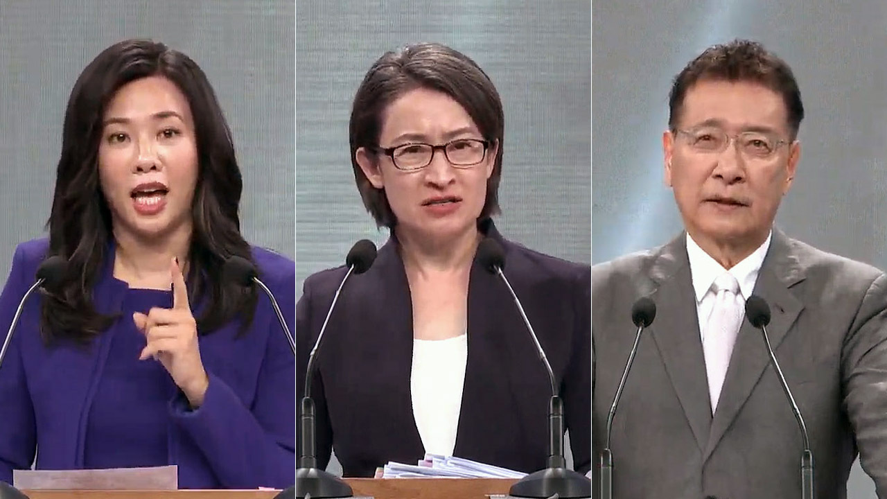 副總統辯論會蕭趙吳各有擅場；民調將封關，棄保左右選情？