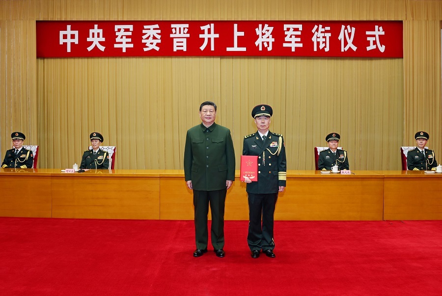 共軍高層人事異動曝習近平控制權 面對川普2.0軍演料仍頻繁